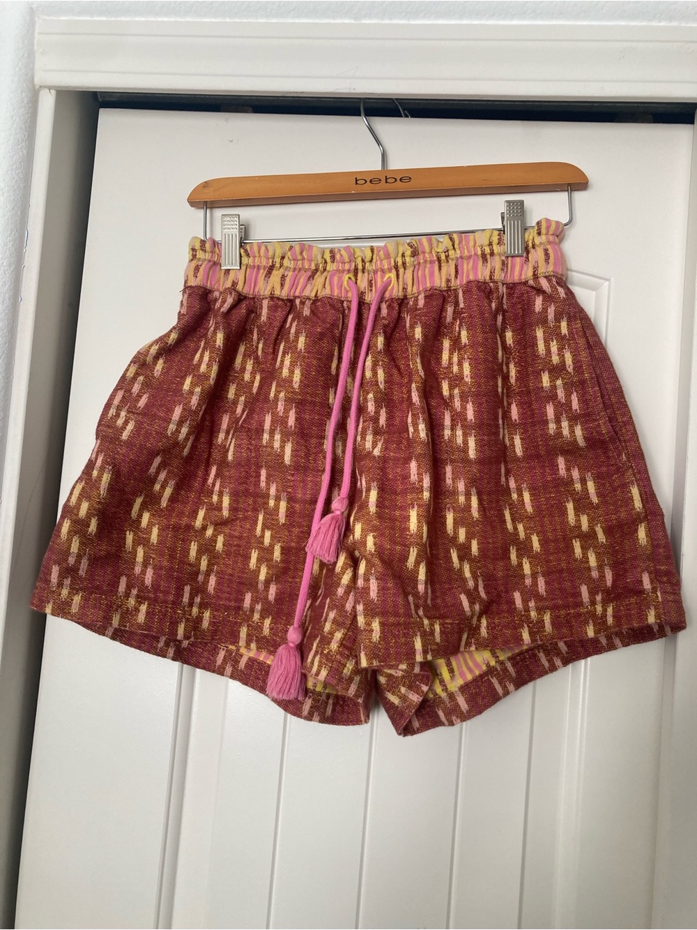 Aerie Boho Printed Drawstring Shorts Size Small